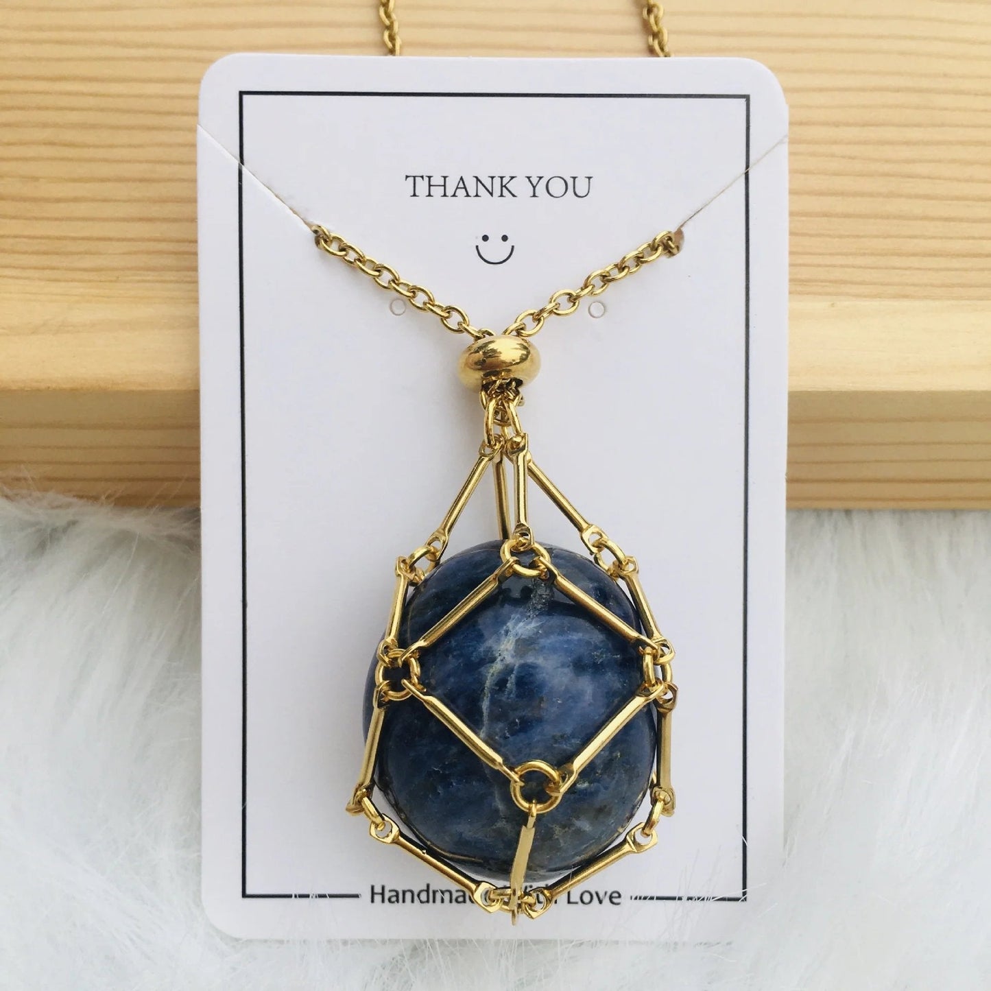 2024 Crystal Stone Holder kaulakoru - ilmainen (kristalli) lahja mukana🎁