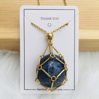 2024 Crystal Stone Holder kaulakoru - ilmainen (kristalli) lahja mukana🎁