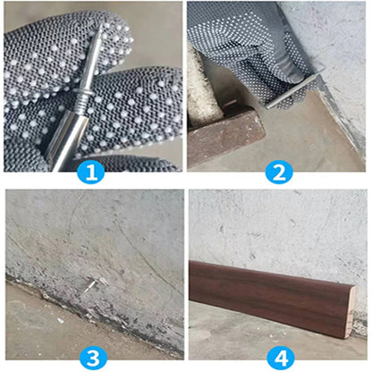 🔩Kaksipäällinen jalkalista saumaton naula