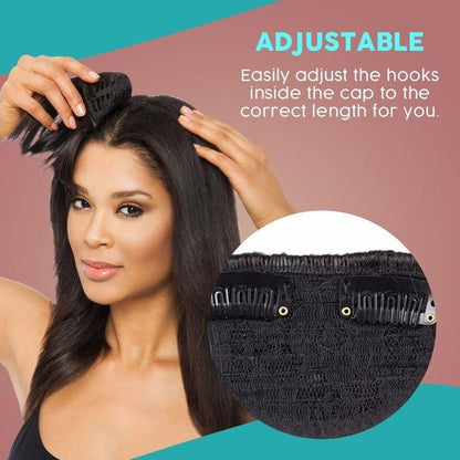 Saumaton 3D Clip-on otsatukka Hiustenpidennykset