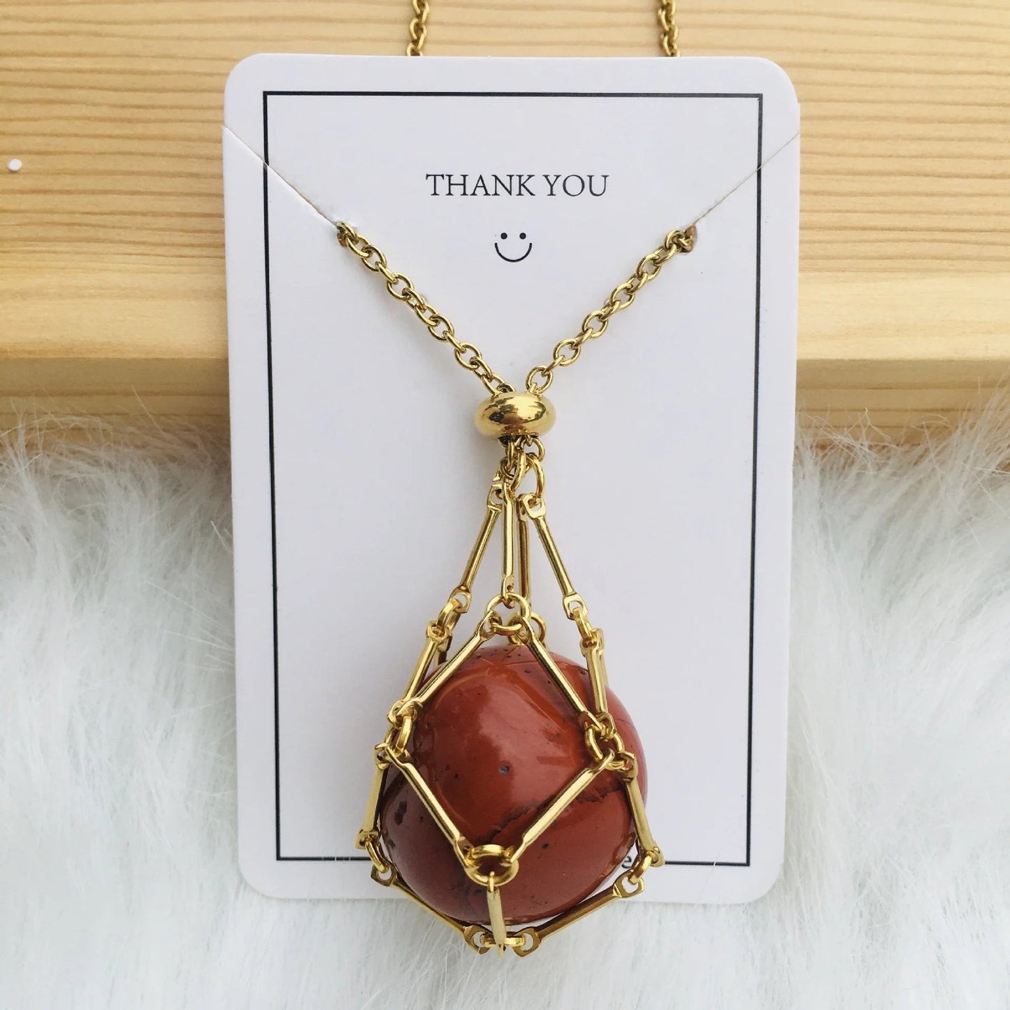 2024 Crystal Stone Holder kaulakoru - ilmainen (kristalli) lahja mukana🎁