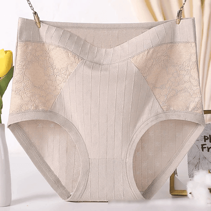 Osta 5 saat 5 ilmaiseksi🔥Suurikokoiset antibakteeriset sivuvuodot puuvillaiset korkeavyötäröiset antibakteeriset alusvaatteet.