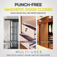 Vahva magneettinen Punch-free Ultra-ohut näkymätön oven imu（4 PCS）