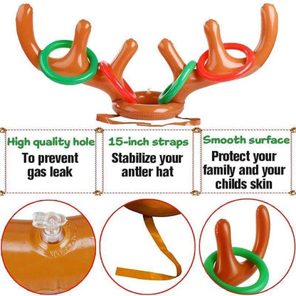 Joulu Poro Antler rengas rengas heittää peliä