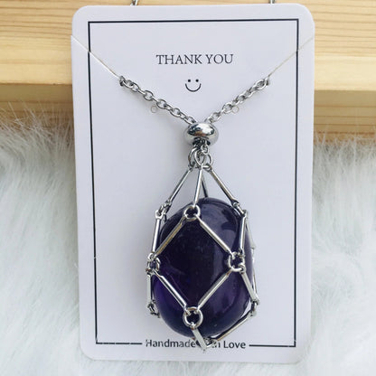 2024 Crystal Stone Holder kaulakoru - ilmainen (kristalli) lahja mukana🎁