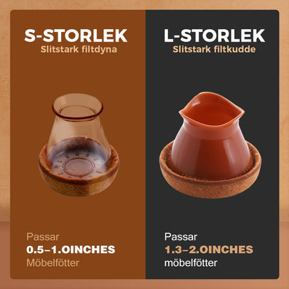 🔥osta enemmän säästä enemmän🔥Päivitetut hiljaiset jalkasuojat huonekaluihin