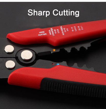 Monikäyttöiset nopeat automaattiset johdonkuorintapihdit