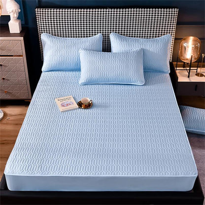 🎁 Kuumaa myyntiä!! Uusin vuoden 2025 hengittävä, silkkipyyheinen matonpeite🛏️