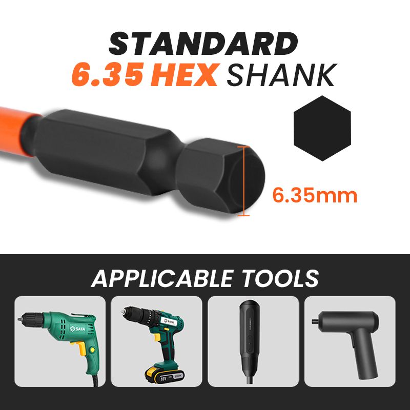 🔥Hot myynti🔥 Magneettinen risti-iskuruuvimeisselisarja