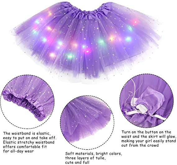 ✨Taianomainen Ja Valaiseva Led-Tutu-Hame✨