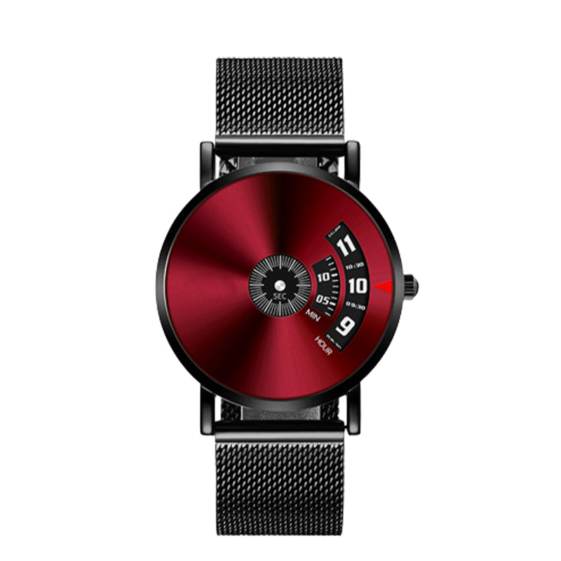 Miesten vedenpitävä automaattinen katsella teräs / verkko / nahka katsella hihna