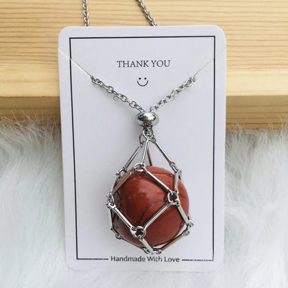 2024 Crystal Stone Holder kaulakoru - ilmainen (kristalli) lahja mukana🎁