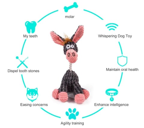 🐶Uusi tuote 🐾 Pehmolelu karvaiselle ystävällesi