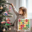 24 teemalla joulukuusi DIY koristeet