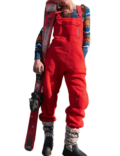 Lämmin fleece haalarit naisille Loose vapaa-ajan puvut 【Free Shipping】