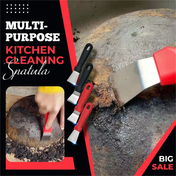 🏅Monikäyttöinen Keittiön Puhdistusspatula