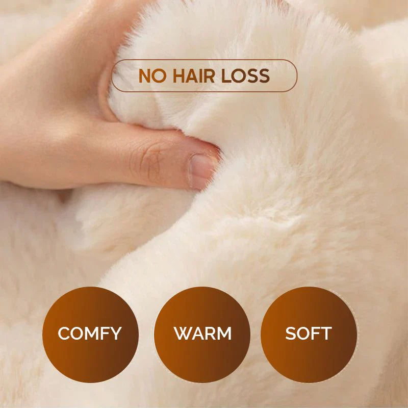 Paksuuntunut kanin muhkea sohvanpäällinen