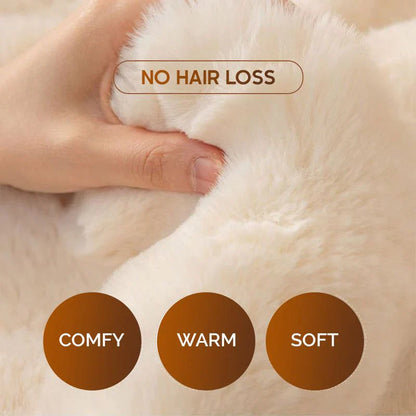 Paksuuntunut kanin muhkea sohvanpäällinen