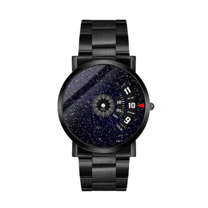 Miesten vedenpitävä automaattinen katsella teräs / verkko / nahka katsella hihna