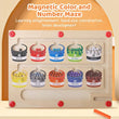 ?Hot Sale 50 % RABAT - 2023 nyeste magnetiske farve- og tallabyrint