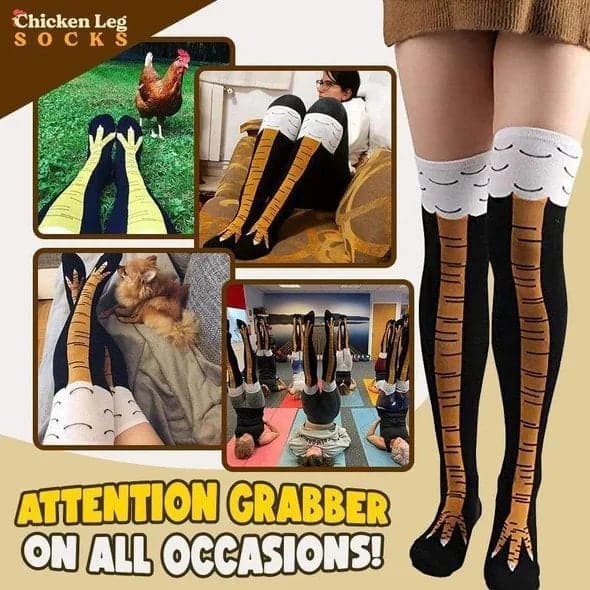 Chicken Legs Socks--😍2 achetés 1 offert 😍48% alennus vain rajoitetun ajan