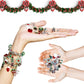 DIY joulun adventtikalenterin rannekorusarja