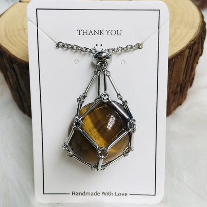 2024 Crystal Stone Holder kaulakoru - ilmainen (kristalli) lahja mukana🎁
