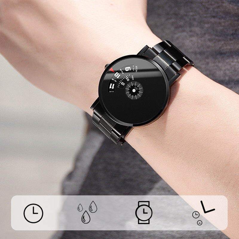 Miesten vedenpitävä automaattinen katsella teräs / verkko / nahka katsella hihna