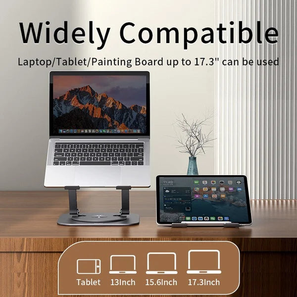 Laptop Stand alumiiniseos pyörivä kiinnike