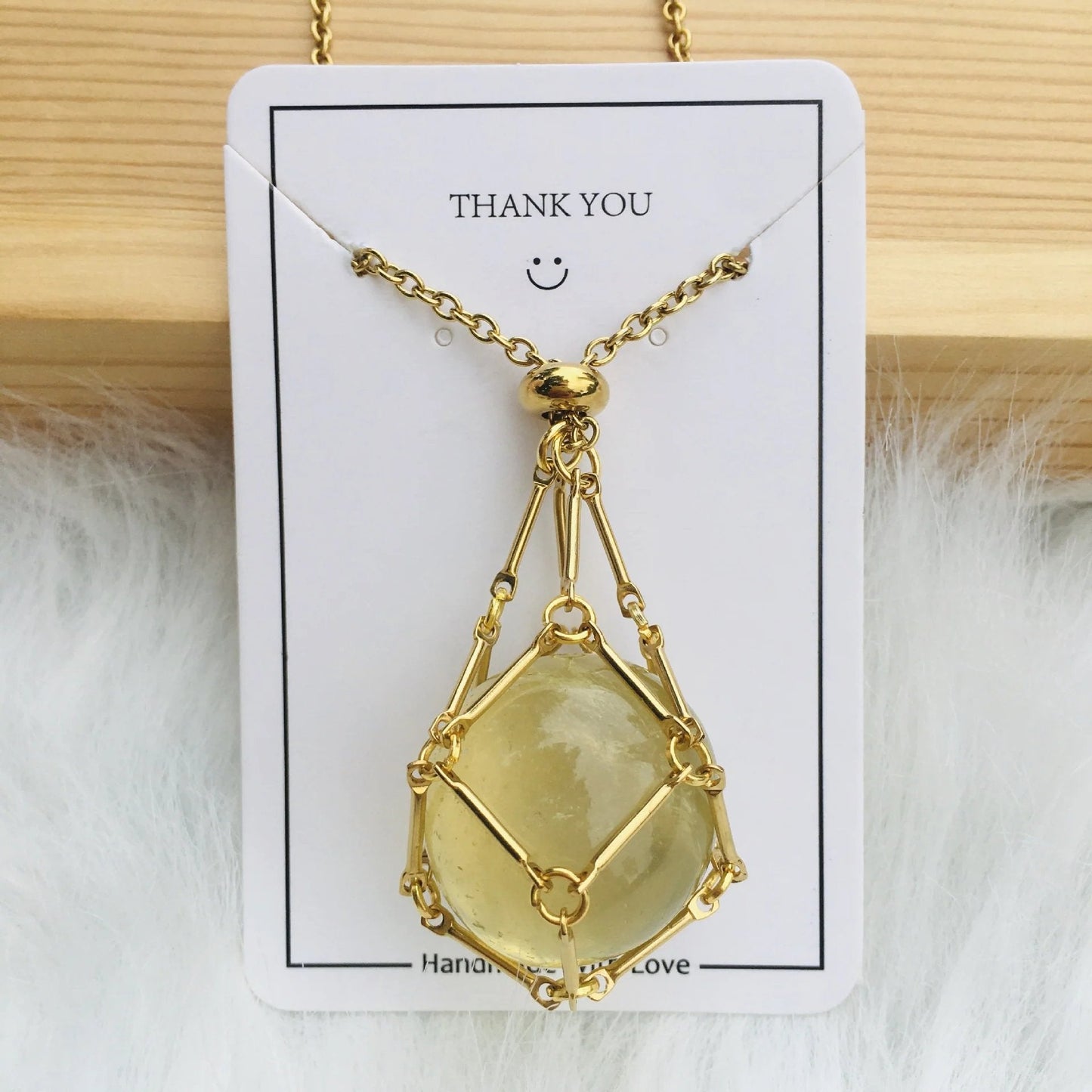 2024 Crystal Stone Holder kaulakoru - ilmainen (kristalli) lahja mukana🎁