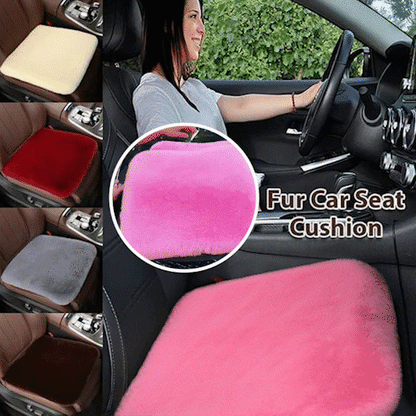 Plush auton istuintyyny