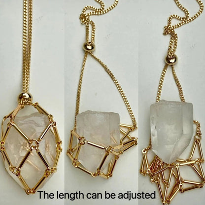 2024 Crystal Stone Holder kaulakoru - ilmainen (kristalli) lahja mukana🎁