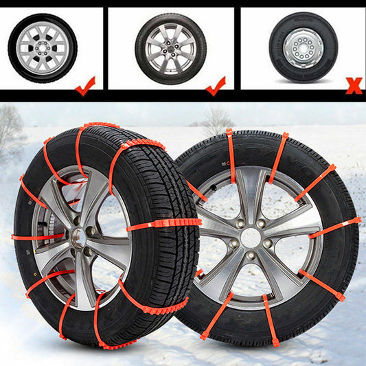 Käytännölliset Lahjat - Uudelleenkäytettävät Auto Luistonestoketju