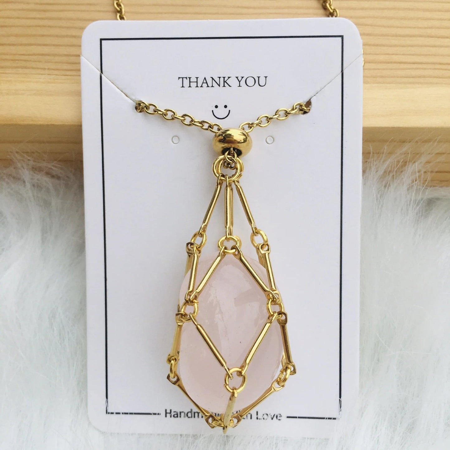 2024 Crystal Stone Holder kaulakoru - ilmainen (kristalli) lahja mukana🎁