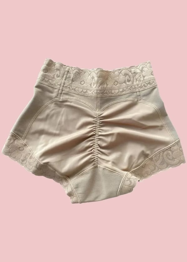 Naisten Pitsi Classic Daily Wear Body Shaper Butt Lifter -housuhousujen tasoittava alushousu