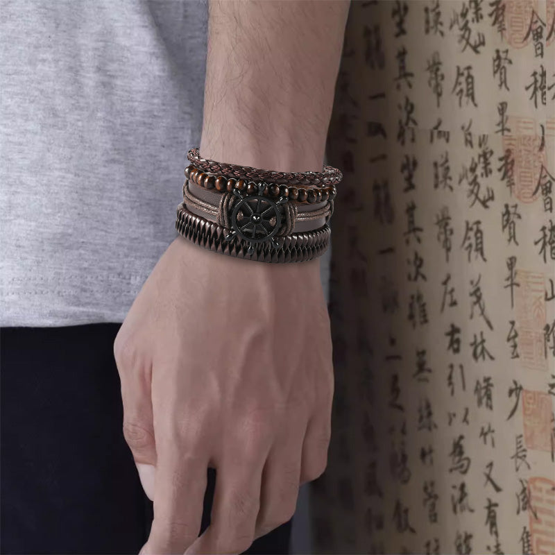 [Paras lahja rakastajallesi] Monikerroksinen helminauhakudonta rannekoru