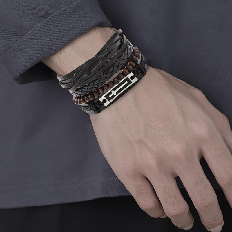 [Paras lahja rakastajallesi] Monikerroksinen helminauhakudonta rannekoru