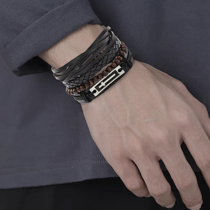 [Paras lahja rakastajallesi] Monikerroksinen helminauhakudonta rannekoru