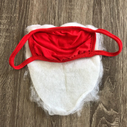 Joulupukin kasvonaamio