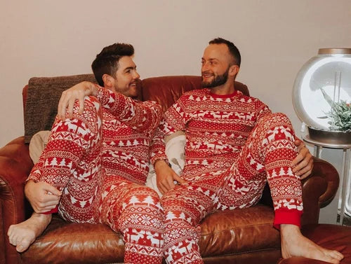 Joulun perheen pyjama setti