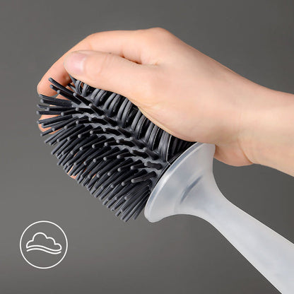 [Käytännöllinen tuote] WC-harja, jossa on annostelijan pidike