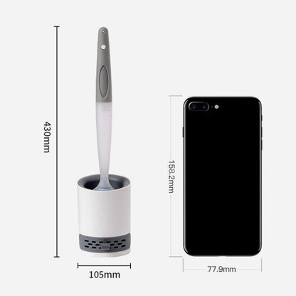 [Käytännöllinen tuote] WC-harja, jossa on annostelijan pidike