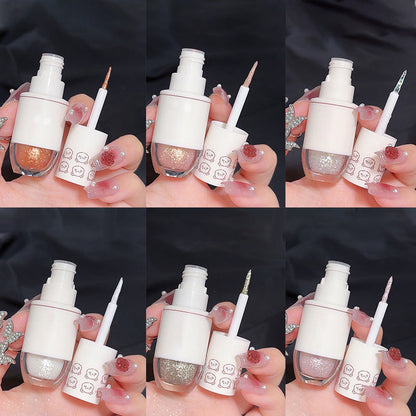 ✨ Osta 2 saat 1 ilmaiseksi ✨ Pigmentoitu hieno shimmeri nestemäinen luomiväri 👩