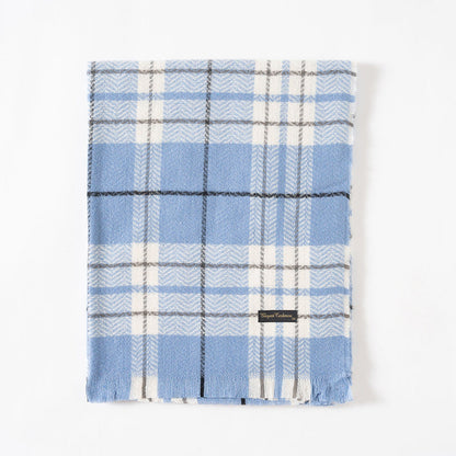 ✨Määräaikainen erikoistarjous✨ [Paras Lahja Hänelle] Naisten Talvi Tassel Plaid Huivi