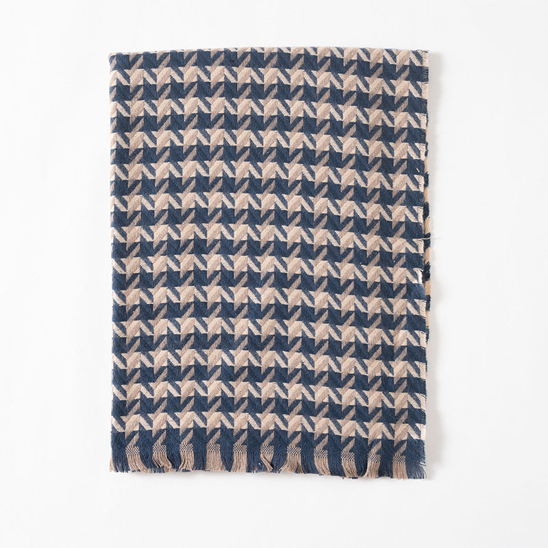 ✨Määräaikainen erikoistarjous✨ [Paras Lahja Hänelle] Naisten Talvi Tassel Plaid Huivi