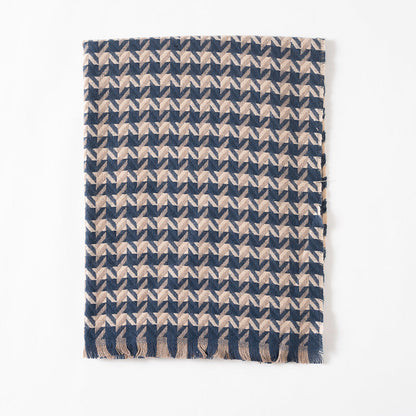 ✨Määräaikainen erikoistarjous✨ [Paras Lahja Hänelle] Naisten Talvi Tassel Plaid Huivi