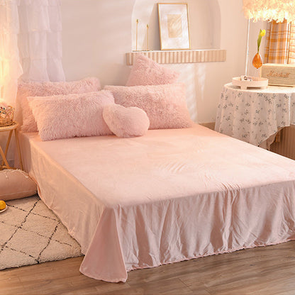 [Talvilahja] Talvi Lämmin Plush Vuodevaatteet 4 kpl setti