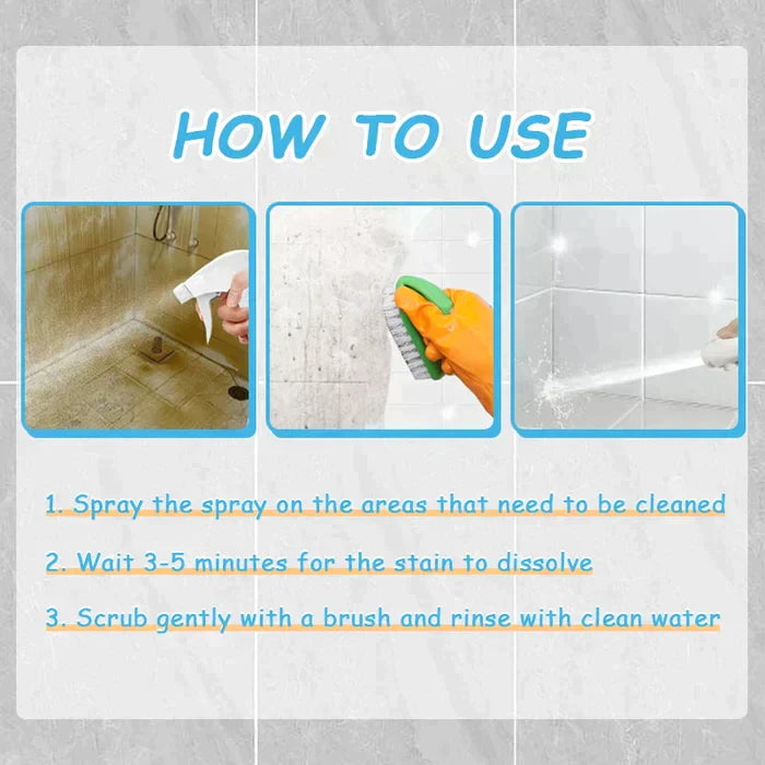 Tile Grout Cleaner Sprayer (tee laastin puhdistus paljon helpommaksi)