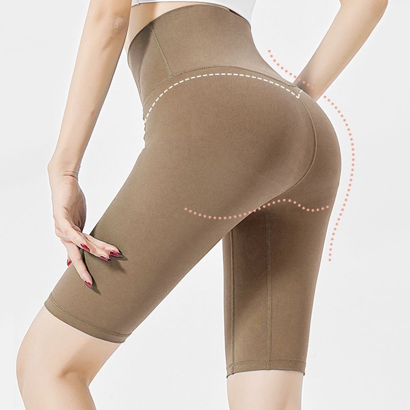 Naisten saumaton korkea vyötärö Butt Lift Workout Shortsit