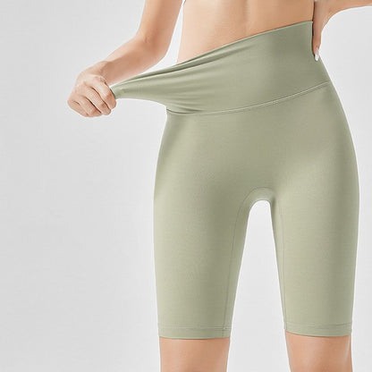 Naisten saumaton korkea vyötärö Butt Lift Workout Shortsit